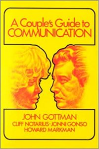 Cover art to "A Couple's Guide to Communication" by John Gottman, 1976.